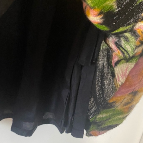 Free People Dreamy Floral Wool Patchwork Dress - Picture 9 of 12